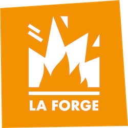 LF - Logo Blanc fond Orange